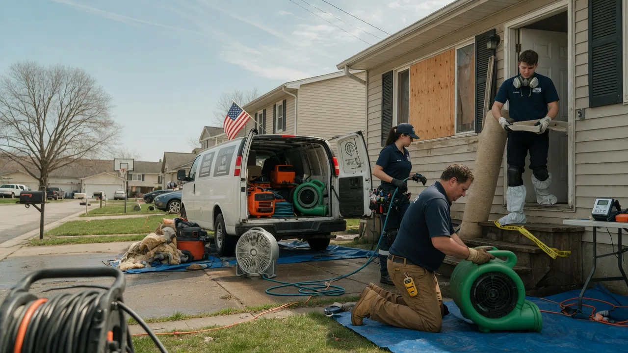 Water Damage Restoration in West Virginia near me